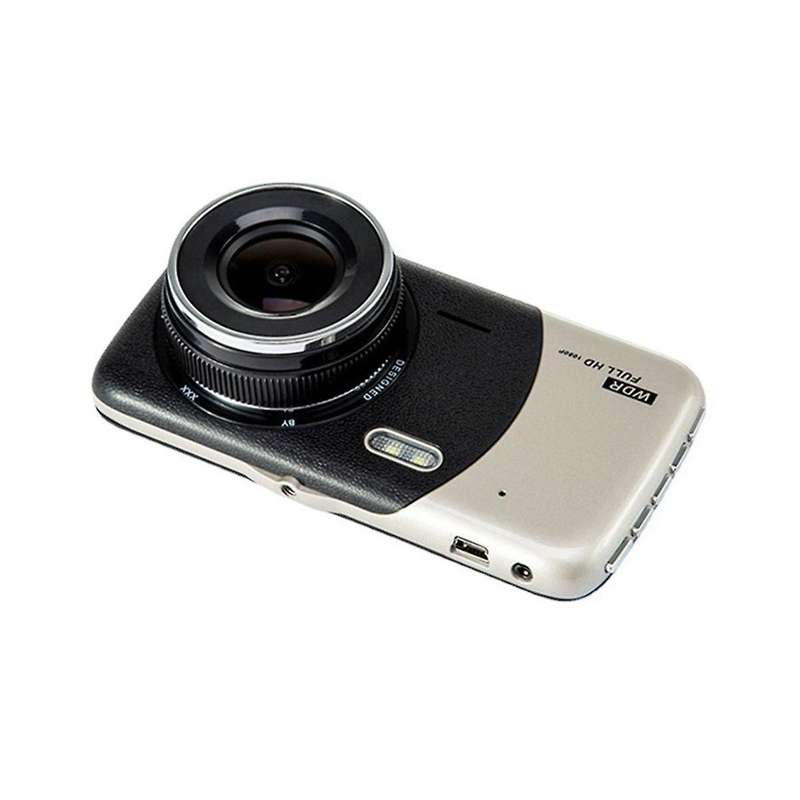Car Dvr 4inch Dual Lens Car Camera Dvr Camcorder Full Hd 1080p Night Vision Dash Cam Parking Record