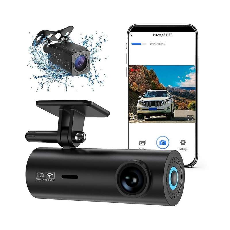 Car Dvr 2k+1080p Wifi Front View Camera Hd Driving Recorder Night Vision Driving Recorder