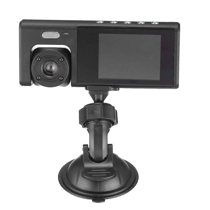 Car Dvr Hd 1080p 3-lens Inside Vehicle Dash Camthree Way Camera Dvrs Recorder Video Registrator Dash