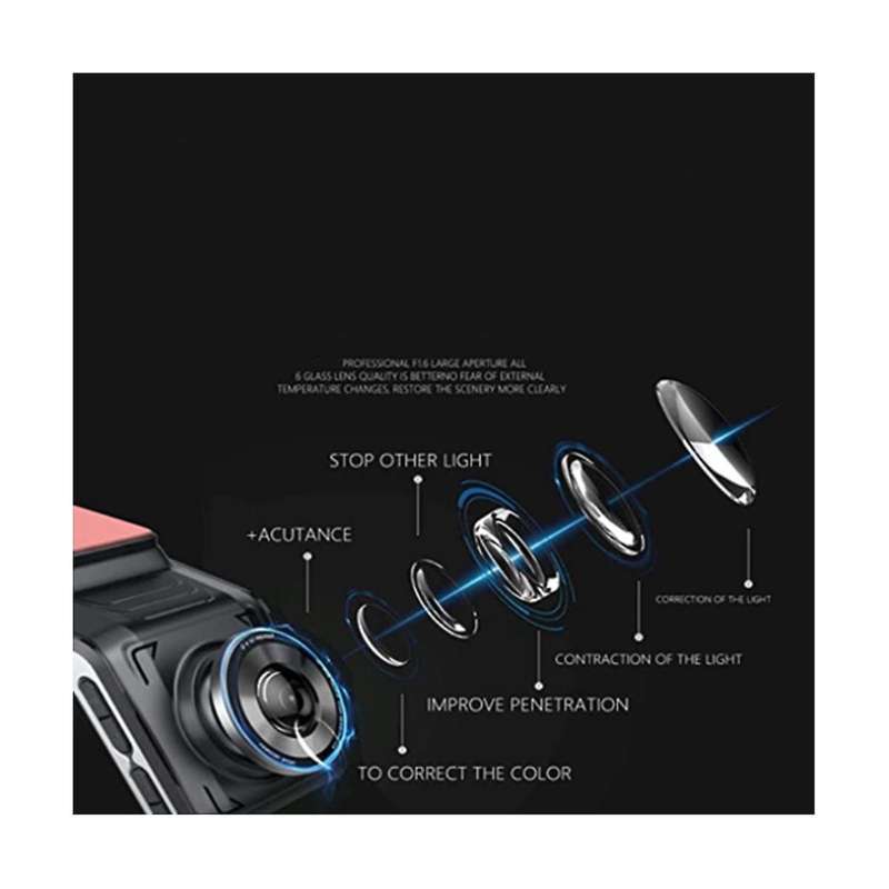 Car Dvr Dash Cam Front 1080p Night Vision Wifi App 24h Parking Monitor Dashcam Auto Recorder