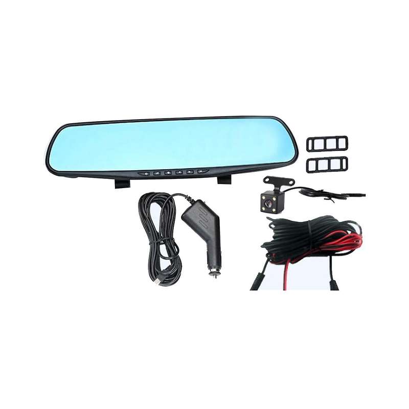 Car Dvr Rearview Mirror Car Recorder Hd Video Recorder Back-up Camera Car Accessories