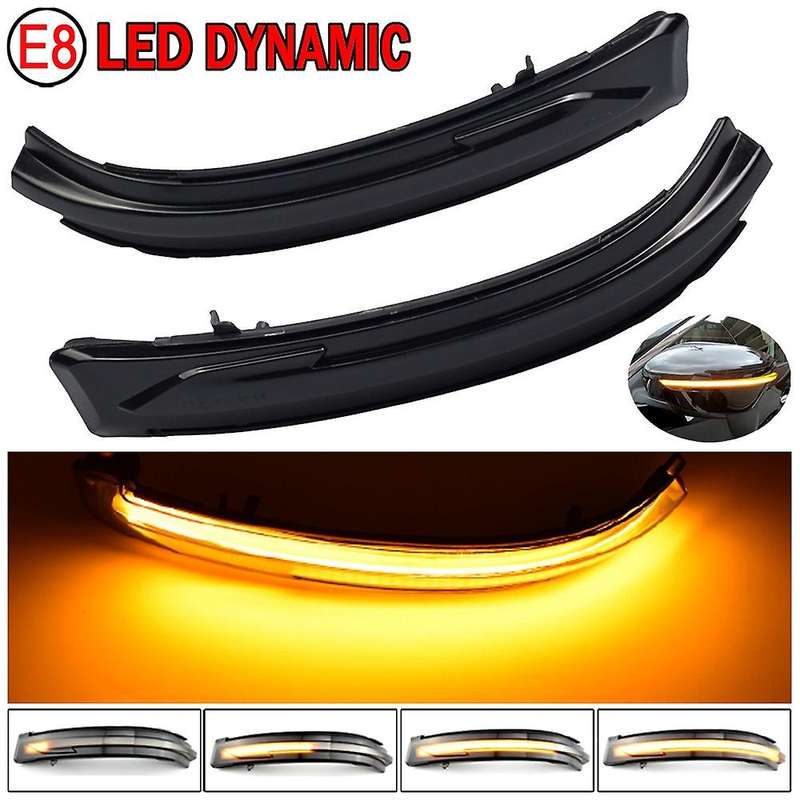 Car Dynamic LED Rearview Mirror Light Turn Signal Light for T32 J11 Z52 Navara