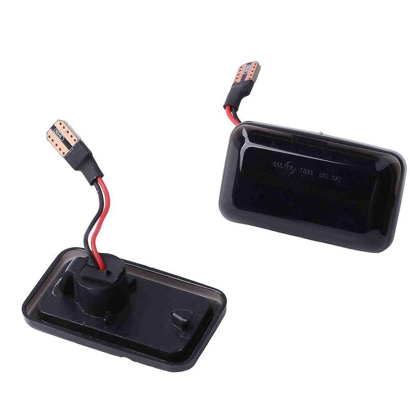 Car Dynamic LED Side Marker Light Turn Signal Light for 924 924S Coupe 1980-1988 Car Accessories Bla