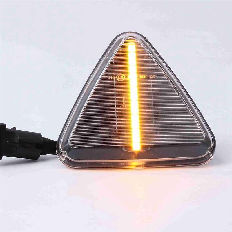 Car Dynamic Led Side Marker Light Turn Signal Light for Czc 2006-2012 Car Accessories Transparent