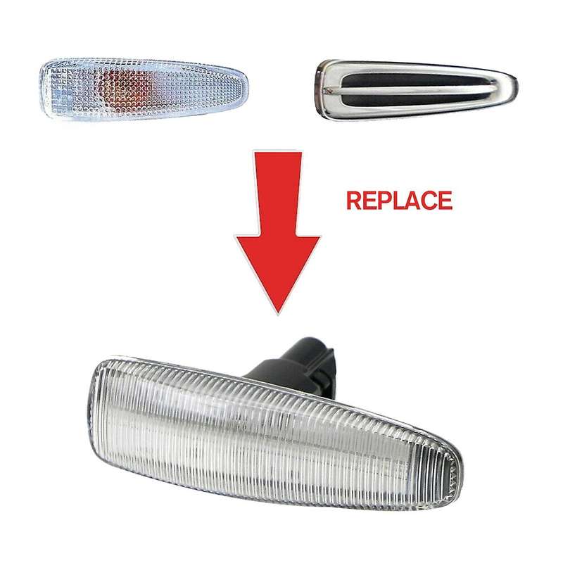 Car Dynamic LED Side Marker Lights Turn Signal Light Side Repeater Lamp Amber for X 8351A001