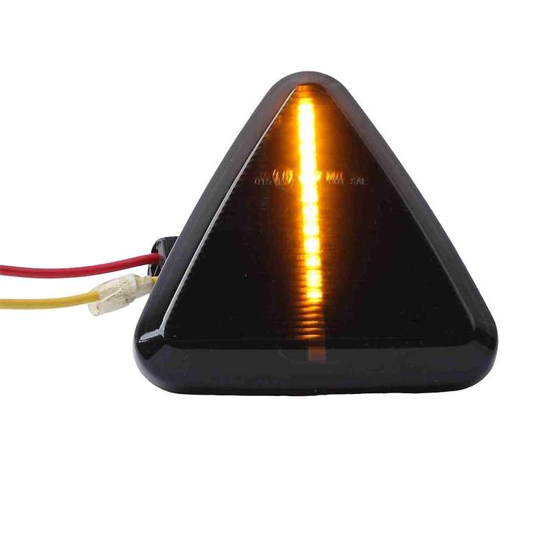 Car Dynamic Led Side Marker Light Turn Signal Light for Czc 2006-2012 Car Accessories Black