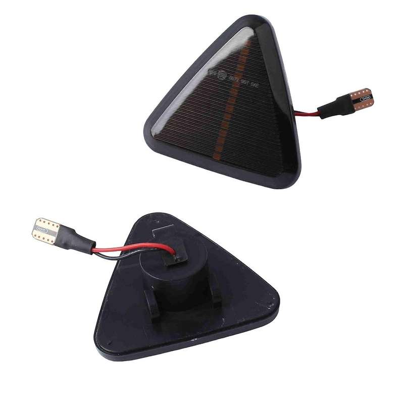 Car Dynamic Led Side Marker Light Turn Signal Light for Czc 2006-2012 Car Accessories Black