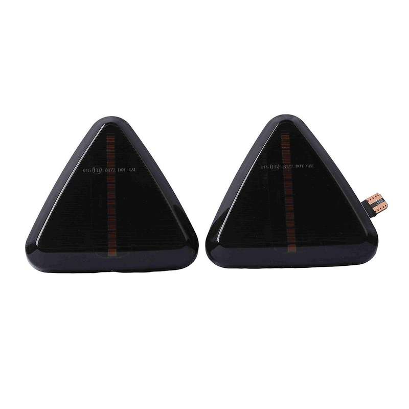 Car Dynamic Led Side Marker Light Turn Signal Light for Czc 2006-2012 Car Accessories Black