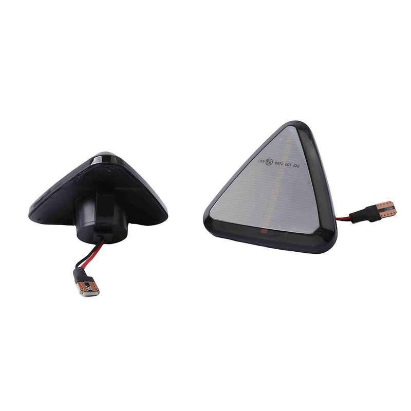 Car Dynamic Led Side Marker Light Turn Signal Light for Czc 2006-2012 Car Accessories Black