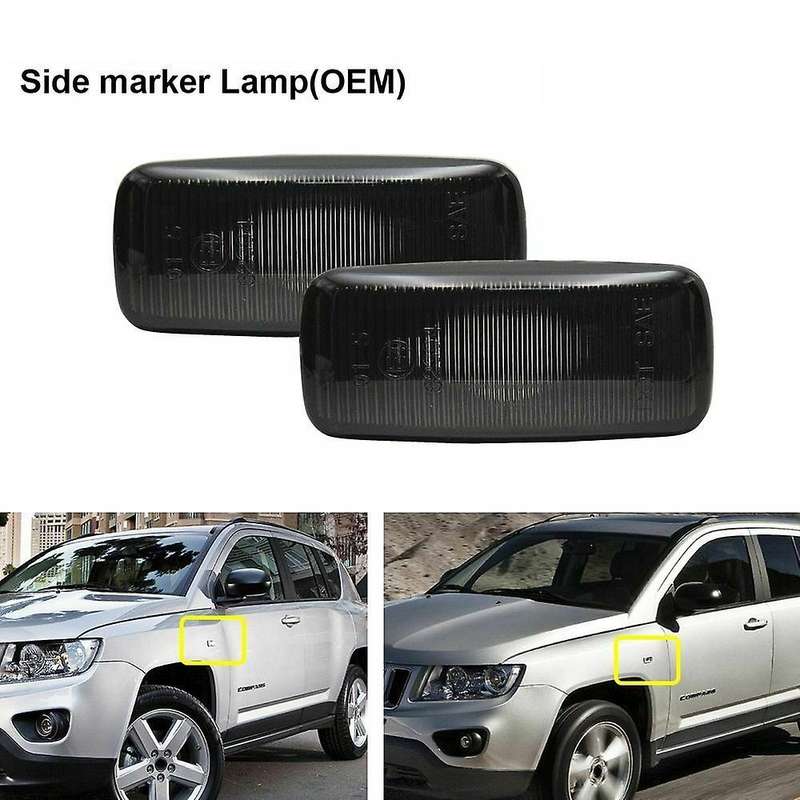 Car Dynamic LED Side Marker Blinker Signal Light for Compass Patriot Commander Liberty 200 300