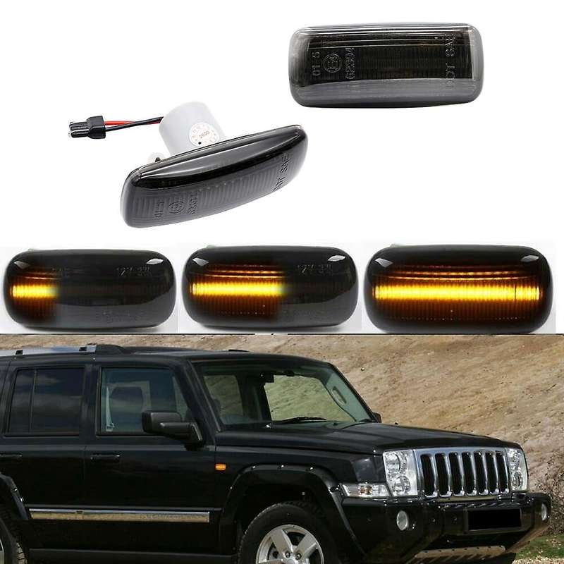 Car Dynamic LED Side Marker Blinker Signal Light for Compass Patriot Commander Liberty 200 300