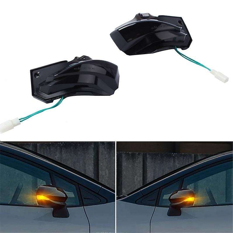 Car Dynamic LED Turn Signal Light Rearview Mirror Lamp for 2019-2021 Yaris