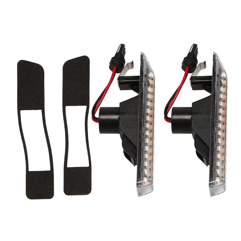 Car Dynamic LED Side Marker Repeater Indicator Light Turn Signal Indicator for - 3 Series E36 M3 X5