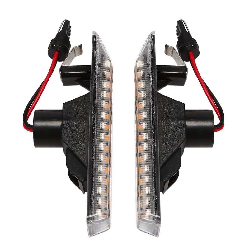 Car Dynamic LED Side Marker Repeater Indicator Light Turn Signal Indicator for - 3 Series E36 M3 X5