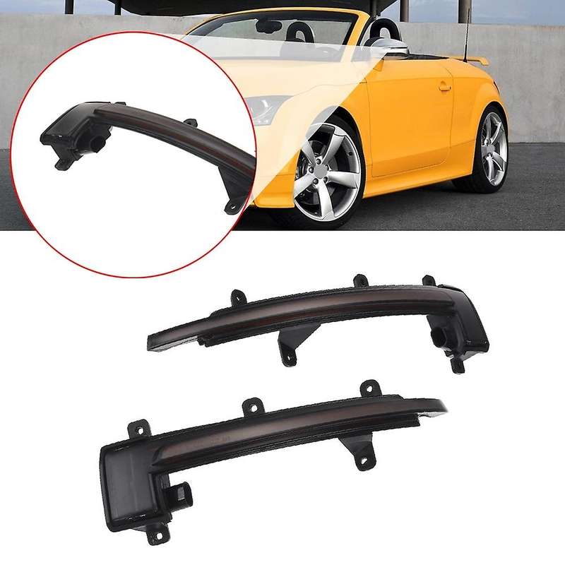 Car Dynamic LED Turn Signal Light Rearview Mirror Light Indicator Blinker for TT TTS MK2 8J 2007-201