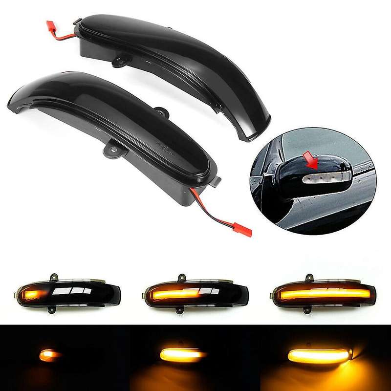 Car Dynamic LED Turn Signal Light Rearview Mirror Light Indicator Blinker for C Class W203 T-Modell