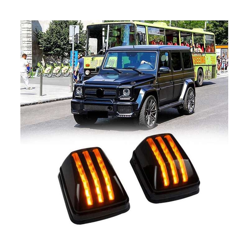 Car Dynamic Led Turn Signal Lights for G Class G500 G550 G55 G63 2009-2018