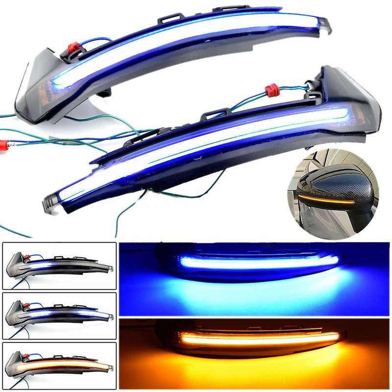 Car Dynamic LED Turn Signal Side Mirror Indicator Light for- A1 ( 8X ) 2011-2018