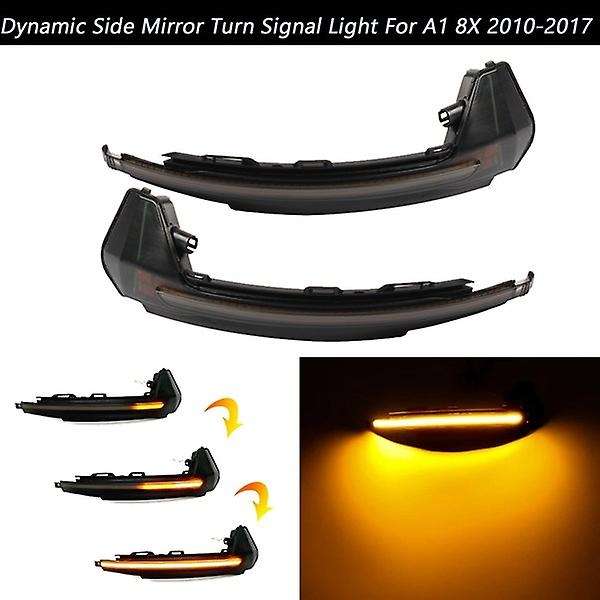 Car Dynamic LED Turn Signal Side Mirror Indicator Light for- A1 ( 8X ) 2011-2018