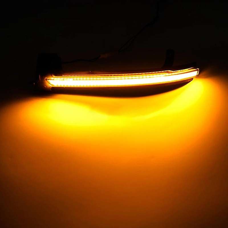 Car Dynamic LED Turn Signal Light Rearview Mirror Light Indicator for  II MK2 7P 2010 - 2018