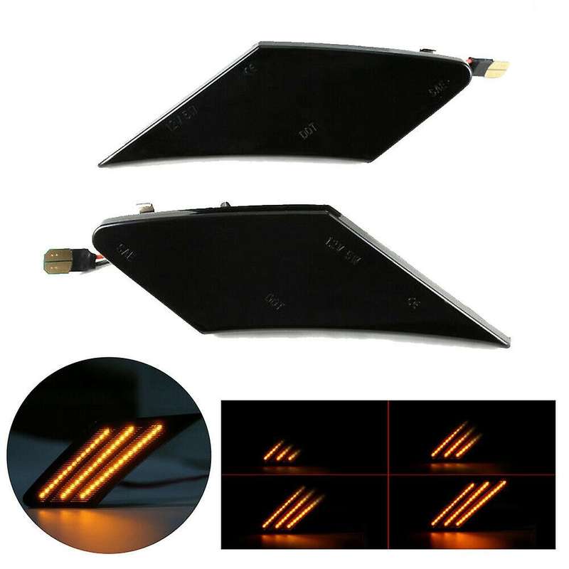 Car Dynamic LED Turn Signal Light Sequential Blinker Side Marker Light for FT86 2013-2019 BRZ FR-S