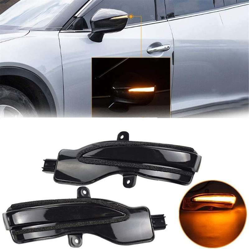 Car Dynamic Turn Signal LED Rearview Mirror Indicator Blinker Light for -3 -4 CX5 KE 2016-2018 B