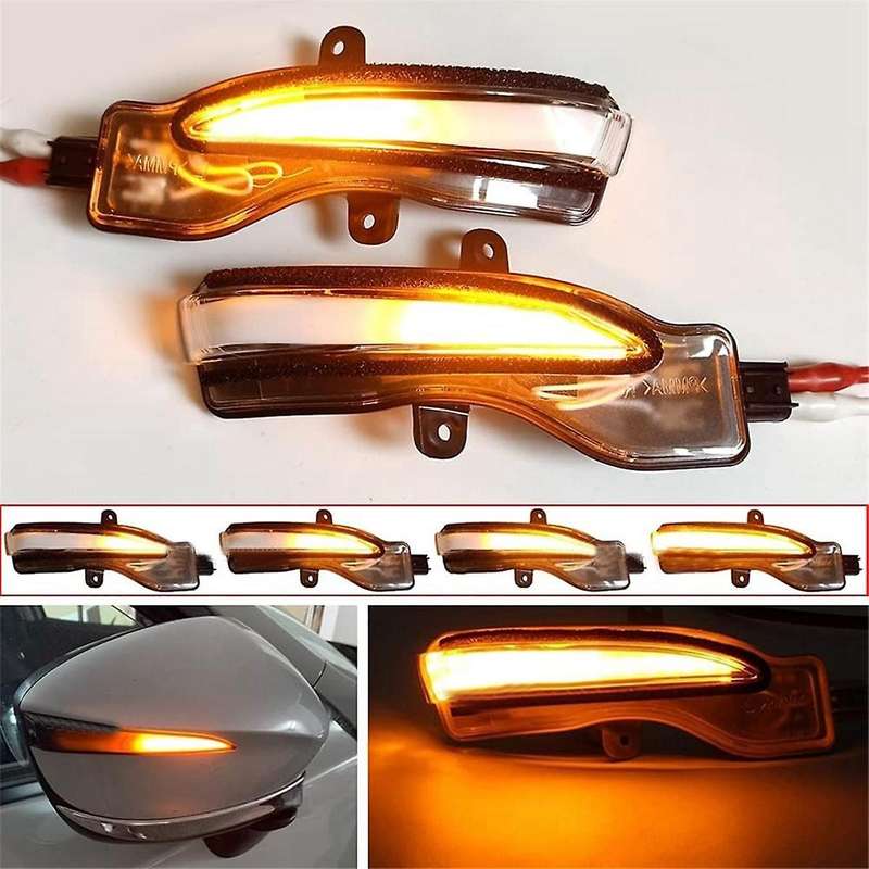 Car Dynamic Turn Signal LED Rearview Mirror Indicator Blinker Light for -3 -4 CX5 KE 2016-2018 A