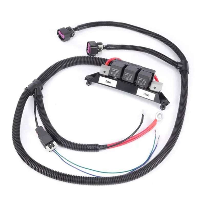 Car Electric Dual Fan Control Wiring Harness for 67400923 674-00923
