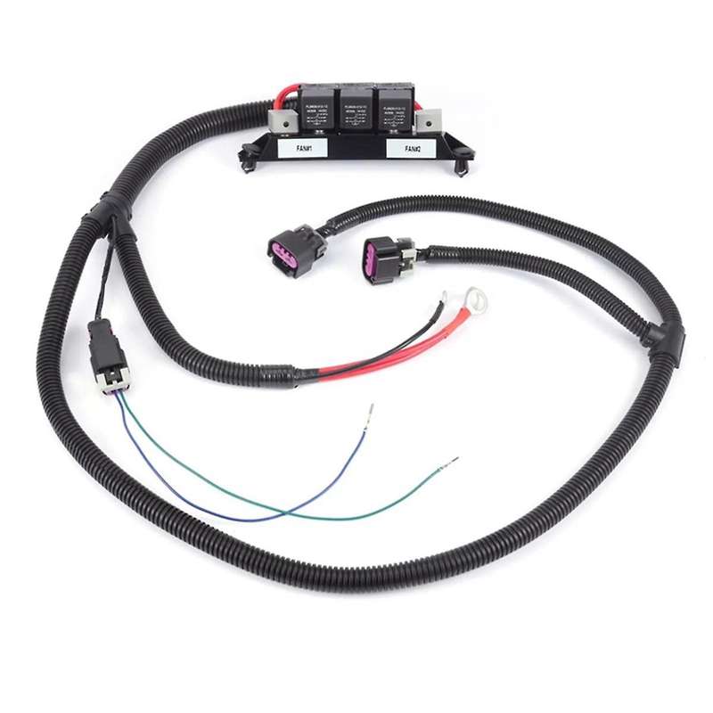 Car Electric Dual Fan Control Wiring Harness for 67400923 674-00923