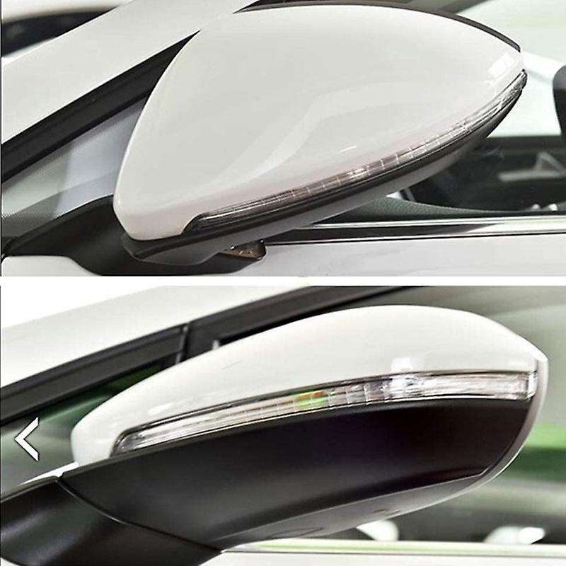 Car Electric Folding Rearview Mirror Assembly Heating Mirror with Light for Golf 7 MK7 2014-2016 5G