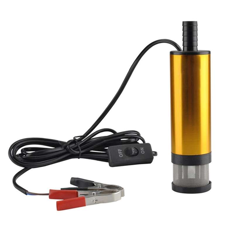 Car Electric Fuel Pump Dc 12v 51mm for Automatic Pumping Water Submersible 12l/min Fuel Transfer Pu