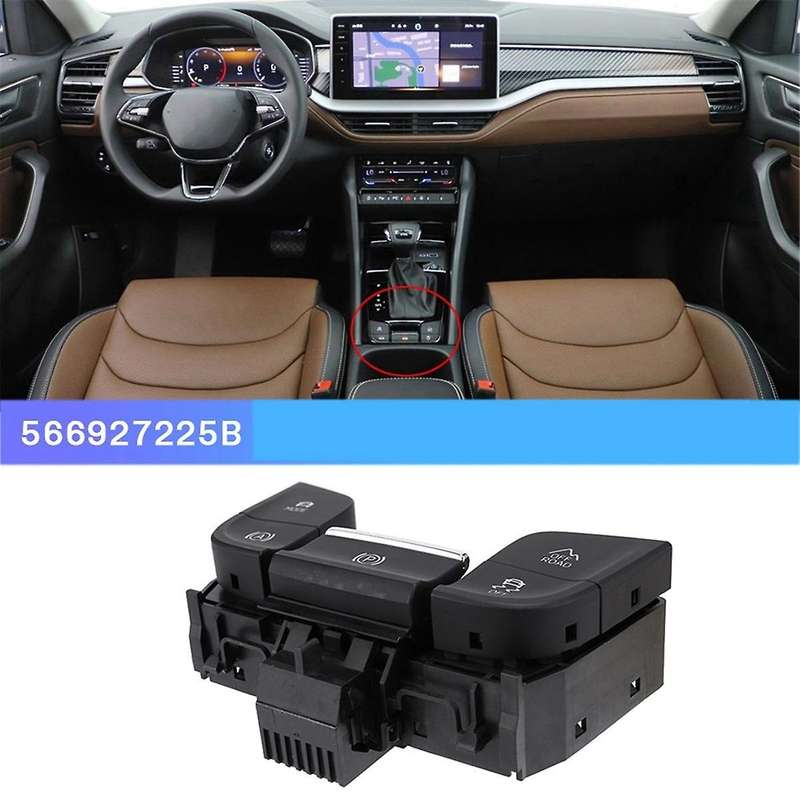 Car Electric Hand Brake Switch Parking Assist Switch Button for 566927225B