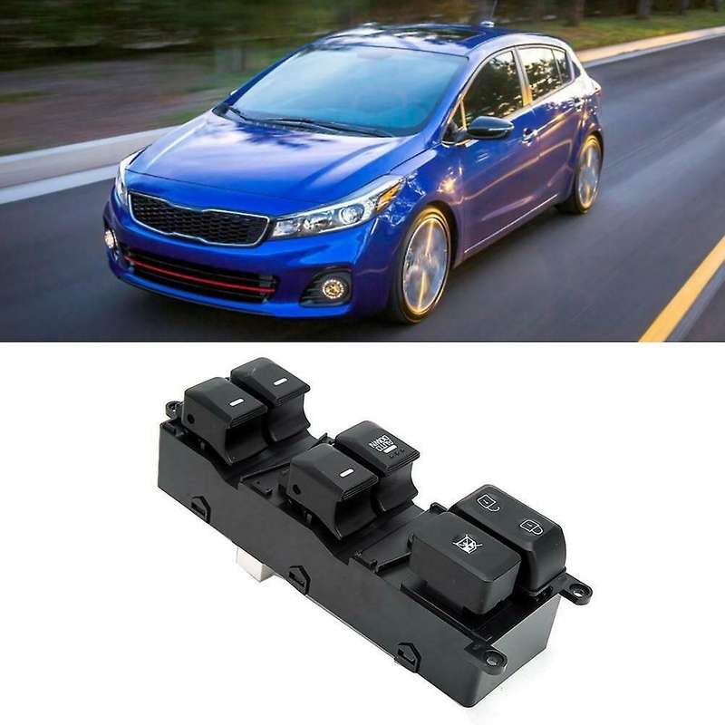 Car Electric Power Window Master Control Switch for Forte EX L Sedan 4-Door 2014-2018 93570-B5000