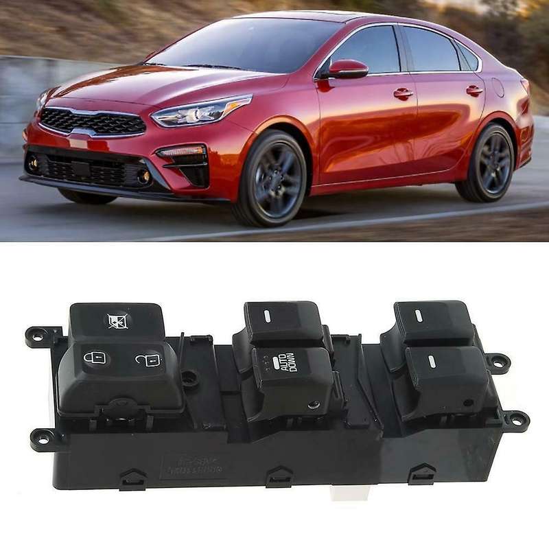 Car Electric Power Window Master Control Switch for Forte EX L Sedan 4-Door 2014-2018 93570-B5000
