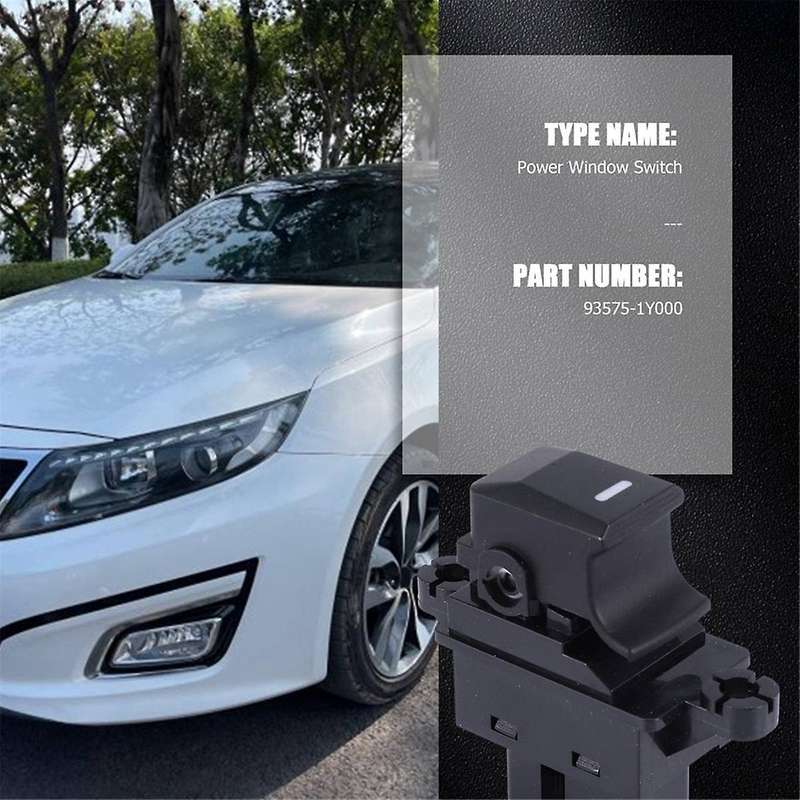 Car Electric Power Window Switch Button for Picanto 2011-2016 935751Y000 93575-1Y000