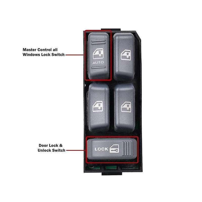 Car Electric Window Switch 15151360 19244658 for K1500 1995-2005