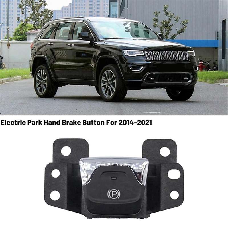 Car Electronic Handbrake Switch P Gear Parking Handbrake Push Button for 2014-2021 68141759aa 68141