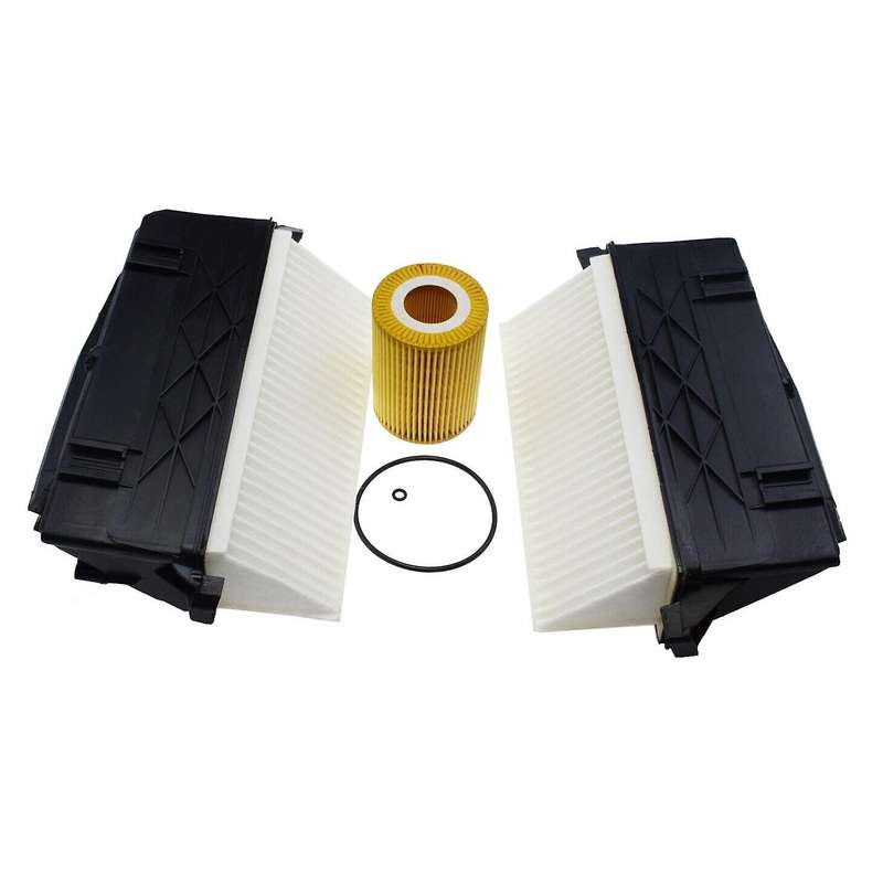 Car Engine Air and Oil Filter Kit for W164 W166 W211 W212 6420940000 6421800009