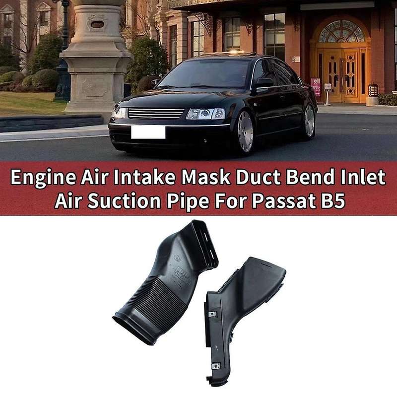 Car Engine Air Intake Mask Duct Bend Inlet Air Suction Pipe for B5
