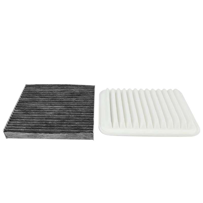 Car Engine Cabin Air Filters for E140 E170 2009-2019 1.8L 2ZR-FE 2ZR-