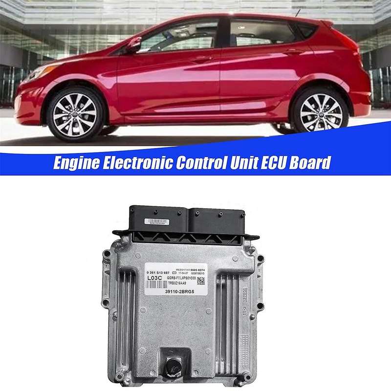 Car Engine Computer Board ECU 39110-2BRG5 MEDG17.9.8 for Accent 2015-2017 Electronic Control Unit 3