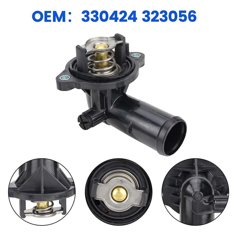 Car Engine Coolant Thermostat Housing for 2014-2021 330424 323056