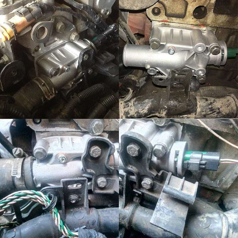 Car Engine Coolant Thermostat with Housing for Partner 206/207/307//1007 C2 C3 C4 1336.Z0 1336Z0