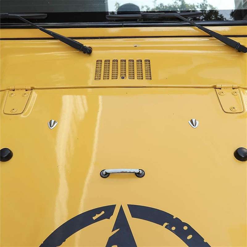 Car Engine Cover Spray Nozzle Cover Hinge Cover Windshield Washer Wipers for Wrangler TJ 1997-2006