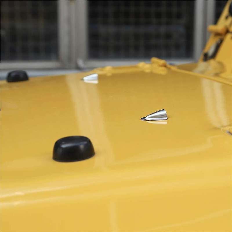 Car Engine Cover Spray Nozzle Cover Hinge Cover Windshield Washer Wipers for Wrangler TJ 1997-2006