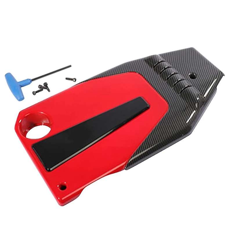 Car Engine Cover Hood Abs Carbon Fiber Style Fit for Accord 10th 2016-2018
