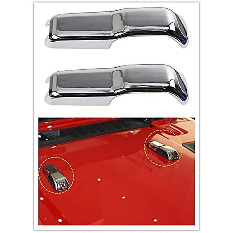 Car Engine Cover, Rear Wiper Nozzle Decoration, Hinge Cover, Auto Refitting Parts for Wrangler JL 20