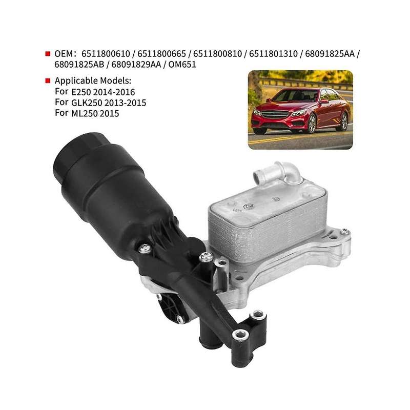 Car Engine for - Oil Filter Assembly 6511801310 6511800610 6511800665 6511800810
