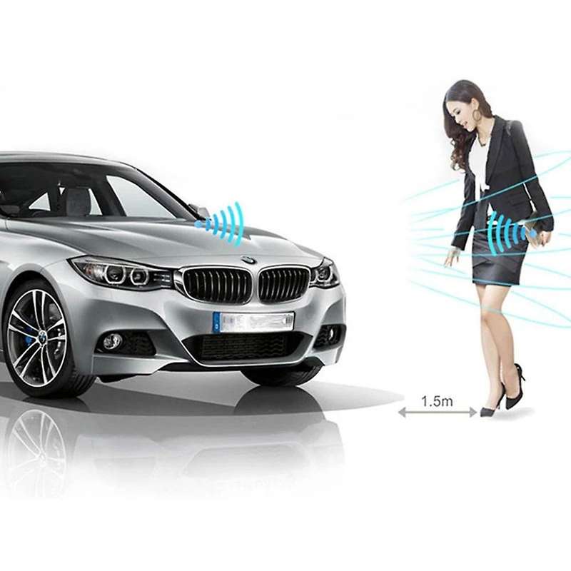 Car Engine One-key Start-stop Button System Pke Keyless Entry System Car Anti-theft Alarm Remote Sta