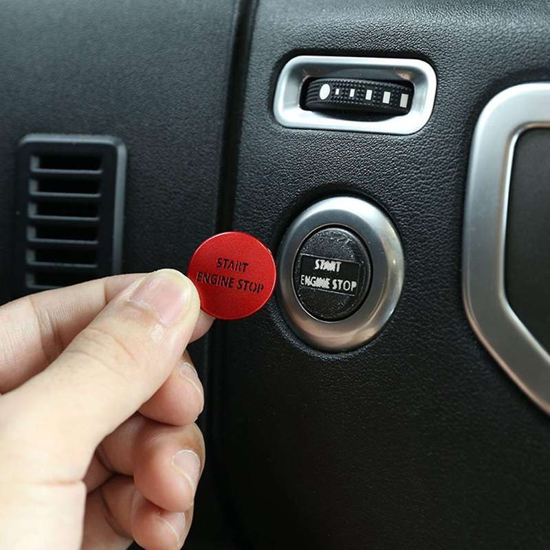 Car Engine Start Button Stop Switch Decoration Cover for Sport 4